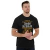 In Case of Zombie Outbreak Eat Candy Graphic T Shirt Men or Women Brisco Brands - 3 of 4