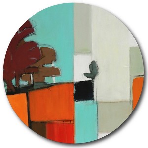 Courtside Market Global Wonders Photography Collection, Fall City Statement Piece Wood Décor - 1 of 4