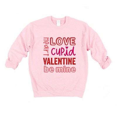 Simply Sage Market Women's Graphic Sweatshirt Valentine's Words