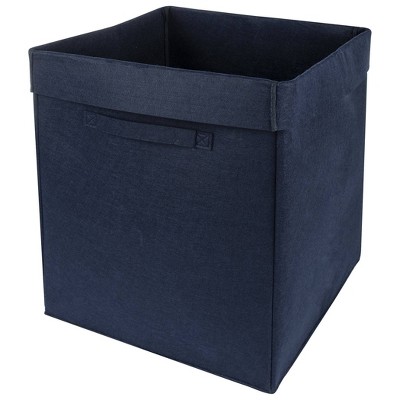 Sammy & Lou Printed Felt Storage Hamper - Navy