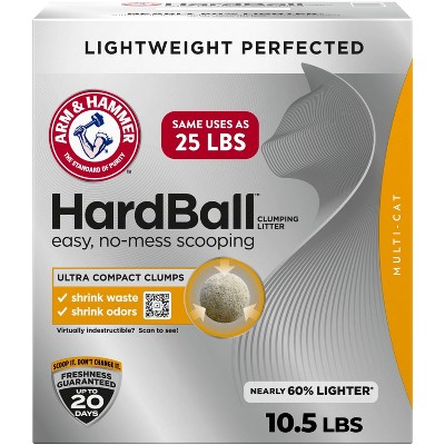 Arm & Hammer Hardball Clumping Cat Litter - 10.5lbs