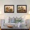 2Piece Vignette Friendship is the Spice of Life Black Framed Wall Art for Living Room,Wall Art Print for Home Decor by Billy Jacobs - 2 of 4