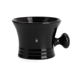 MÜHLE Black Porcelain Shaving Mug with Handle - 1 of 1