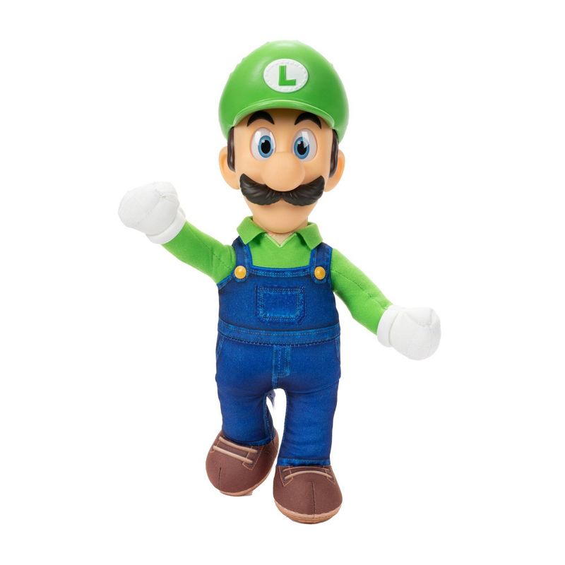 Nintendo The Super Mario Bros. Movie Luigi Poseable Plush, 5 of 12