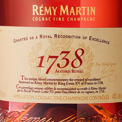Remy Martin 1738 Cognac - 375ml Bottle