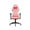 NicBex Adjustable Ergonomic Gaming Chair,High Back Office Chair with Dynamic Lumbar Support and Flip-up Armrests for Gaming Work Study,Pink - 2 of 4