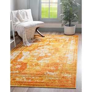 Unique Loom Sofia Salle Garnier Border Indoor Woven Area Rug - 1 of 4