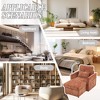 ORRD Multifunctional Chenille Lazy Recliner Chair, Single Sofa with Storage Backrest & Phone Holder for Living Room or Bedroom - 4 of 4