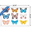 Trends International Watercolor Butterflies Framed Wall Poster Prints - 3 of 4