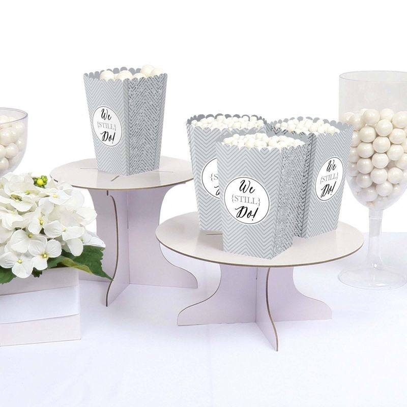 Big Dot of Happiness We Still Do - Wedding Anniversary Party Favor Popcorn Treat Boxes - Set of 12, 3 of 5