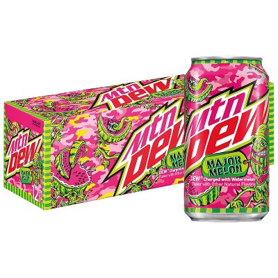 Mountain Dew Major Melon - 12pk/12 fl oz Cans