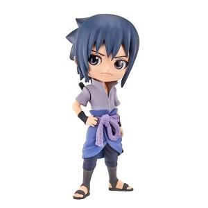 Banpresto Naruto Shippuden Q-Posket Figure | Uchiha Sasuke Ver.A - 1 of 4