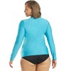 Sporti Women's Plus Size L/S UPF 50+ Comfort Fit Rash Guard - 4 of 4