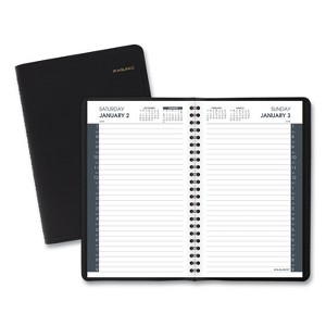 Daily Appointment Book with 30-Minute Appointments, 8 x 5, Black Cover, 12-Month (Jan to Dec): 2026 - 1 of 4