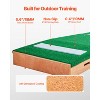 VEVOR Pitching Mound, Portable Baseball Pitcher's Mound,85 in Indoor Outdoor Pitching Practice and Training Equipment, Softball Pitching Aids, Green - 4 of 4