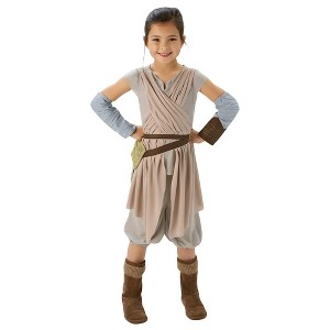 Star Wars The Force Awakens Rey Deluxe Child Costume - 1 of 4
