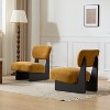 Christopher Knight Home Carlos Modern Wood Upholstered Accent Chair (Set of 2) - 2 of 4