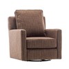 Swivel Glider Club Chair - WOVENBYRD - 2 of 4