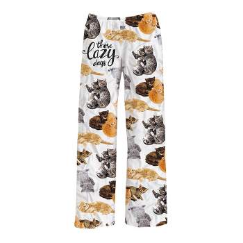 Collections Etc Lazy Days Cat Lounge Pants