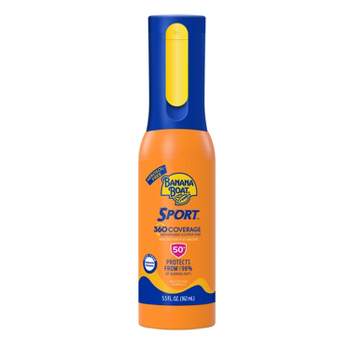 Banana Boat Sport 360 Coverage Advanced Control Mist Sunscreen Sprayer - SPF 50 - 5.5 fl oz