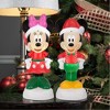 Gemmy Disney 14-inch Freestanding Mickey and Minnie Blow Mold Lighted Decor - 2 of 4