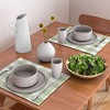 Ninola Design Watercolor Gingham Salad Green Placemats - Deny Designs - 2 of 2