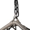 Christopher Knight Home Berkley Outdoor Wicker Hanging Egg Chair with 12-inch Chain (NO STAND) - 4 of 4