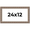 PosterPalooza | Panoramic Ornate Gold Picture Frame - UV Acrylic, Foam Board Backing, Hanging Hardware - 2 of 4