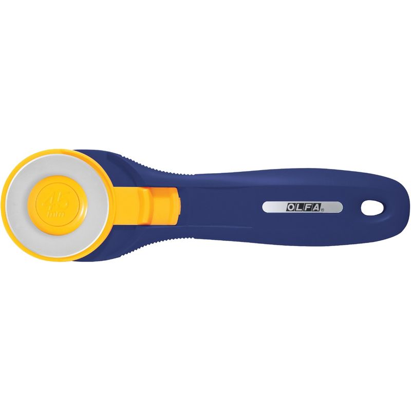 OLFA Quick-Change Rotary Cutter 45mm-Navy, 2 of 5
