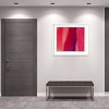 41" x 36" Sari Fish by Charlotte Johnstone Wood Framed Wall Art Print - Amanti Art: Giclee Abstract Decor - 4 of 4
