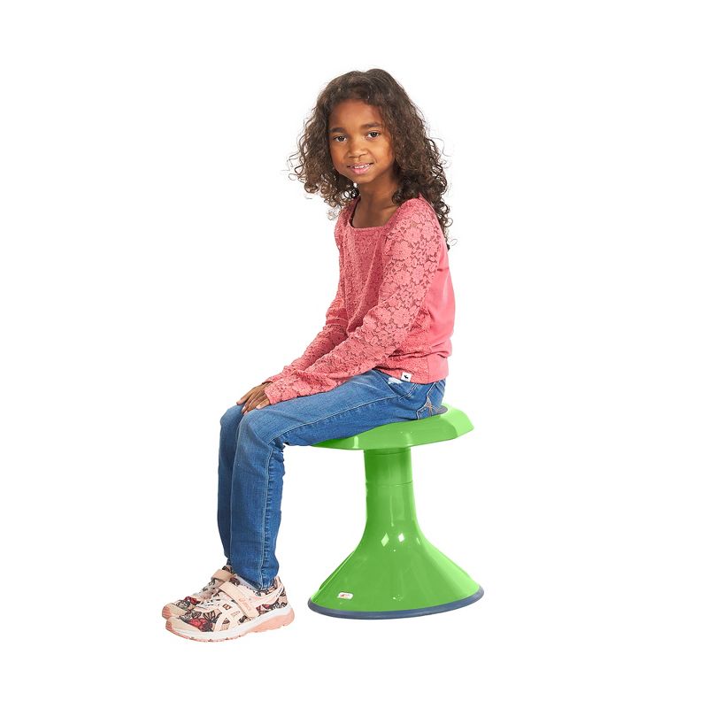 ECR4Kids 15" ACE Wobble Stool - Active Flexible Seating Chair for Kids - Classrooms and Home, 4 of 10