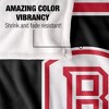 Bradley University Primary Logo Stripes Silky 50x60 Blanket, 1 Sided - 4 of 4