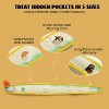 Nocciola No Stuffing EEL Crinkle Dog Squeaky Toys  - Durable Dog Toys for Tug , Small Puppy Toys, Tough Dog Toys for Dogs to Keep Them Busy - 4 of 4