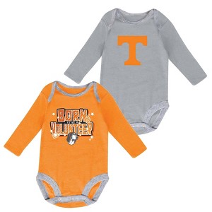 NCAA Tennessee Volunteers Boys' 2pk Long Sleeve Bodysuit - 1 of 3