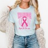 Simply Sage Market Women's Pink Ribbon Warrior Short Sleeve Graphic Tee - 2 of 3