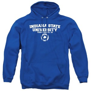 Indiana State University Official Circle Logo Adult Pull-Over Hoodie - 1 of 4