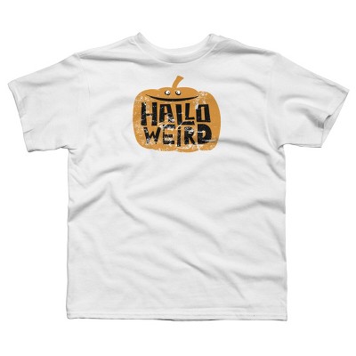 Boy's Design By Humans Halloween Halloweird By Spindriftdesigns T-Shirt