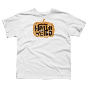 Boy's Design By Humans Halloween Halloweird By Spindriftdesigns T-Shirt - 1 of 2