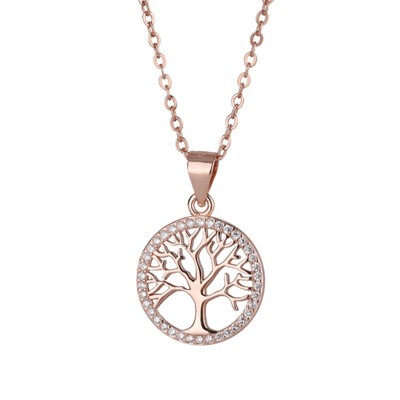 rose gold single pendant