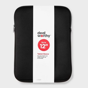 Apple iPad Pro Tablet Sleeve - dealworthy™ Black - 1 of 3