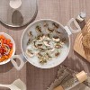 Lorren Home Trends Casserole Pot with Glass Lid, Beige Speckled, PFOA-Free, Dishwasher Safe, 5 Qt, Multi-Surface Compatible - 3 of 4