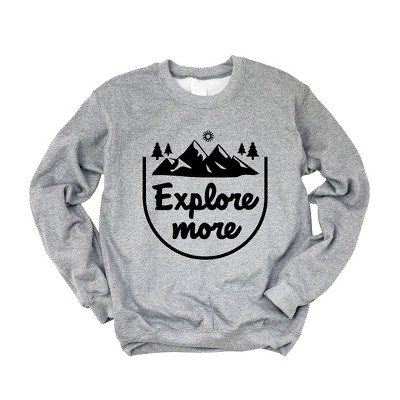 Simply Sage Market Women's Graphic Sweatshirt Explore More Mountain