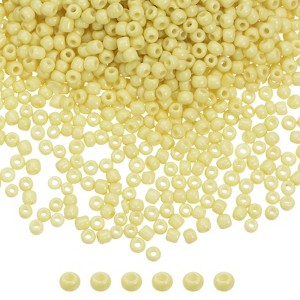 Unique Bargains Loose DIY Earring Necklace Making Glass Round Beads 12000 Pcs - 1 of 4