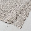 Bleached Jute Fringe Rug - Hearth & Hand™ with Magnolia - 2 of 4