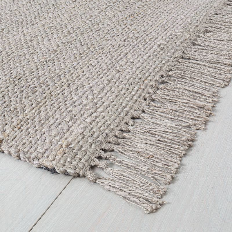 Bleached Jute Fringe Rug - Hearth & Hand™ with Magnolia, 2 of 11