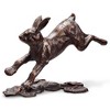 SPI Home Running Rabbit Garden Sculpture – Aluminum Wildlife Decor for Outdoor or Patio Display, 9.5" H - 2 of 3