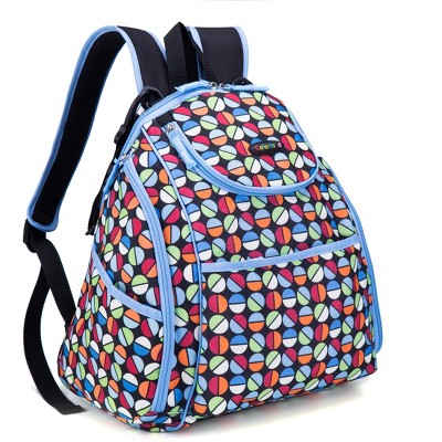 Colorland Doriam Large Diaper Backpack with Insulated Bottle Pocket and Multiple Compartments