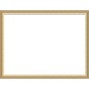 Amanti Art Florence Gold Framed Magnetic Dry Erase Board - 1 of 4