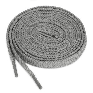 INSPIRE CHIC Double Layer Hollow Thick Flat Shoelaces 2 Pairs - 1 of 4