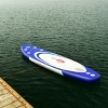 Costway 11' Inflatable Stand up Paddle Board Surfboard SUP W/ Bag Adjustable Paddle Fin - 3 of 4
